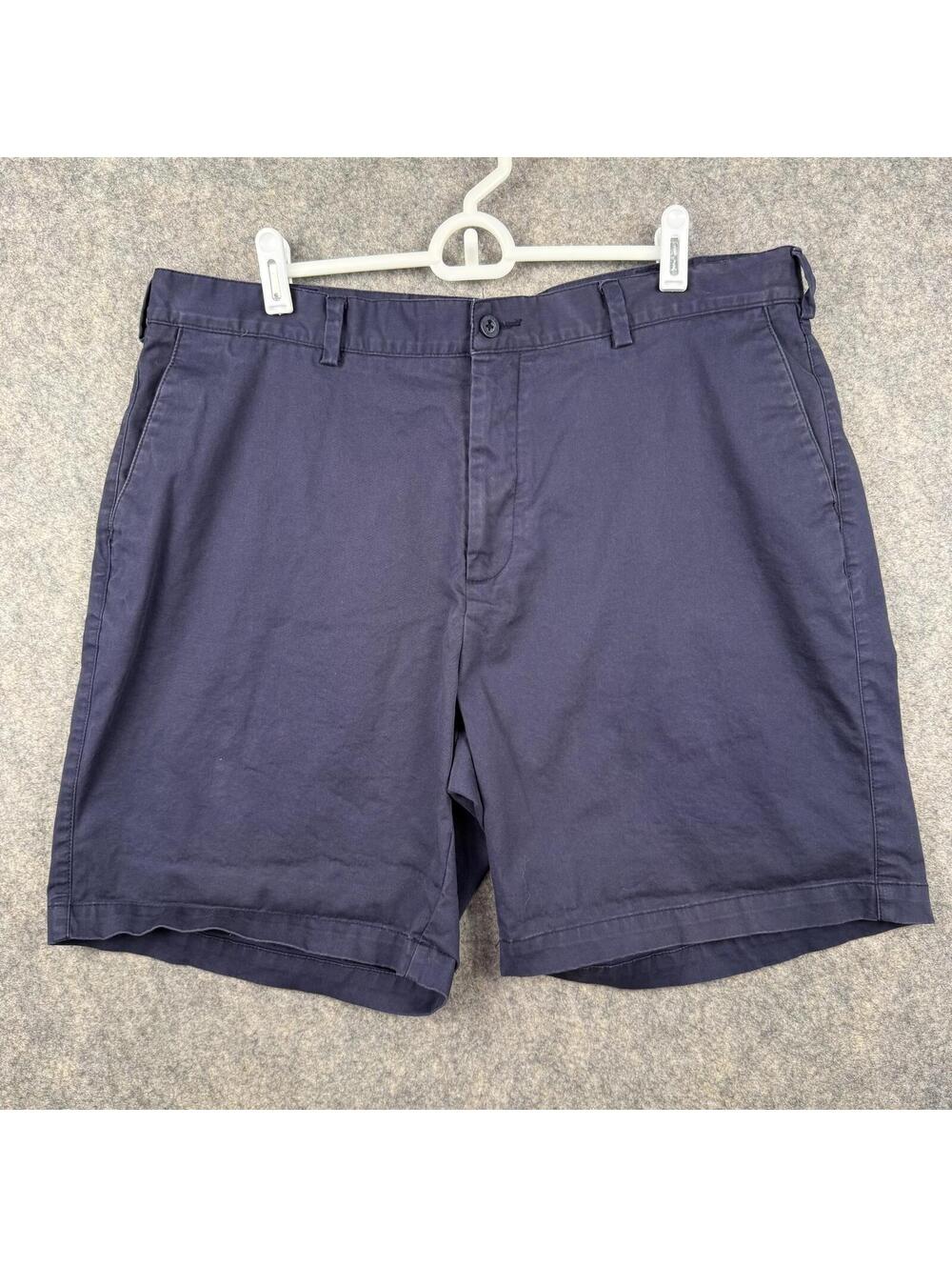 Fish Hippie Drift Shorts Navy Blue Men Size 38 8” Stretch Cotton Blend 577
